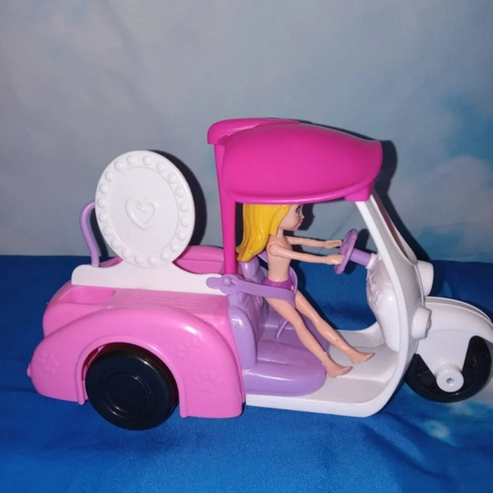 Polly Pocket Scrubadub Pup Pet Washer Car Grooming Station